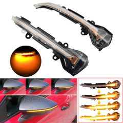 Φλας Καθρέπτη Για Seat Ibiza 2017+ Dynamic Led Φιμέ 2 Τεμάχια