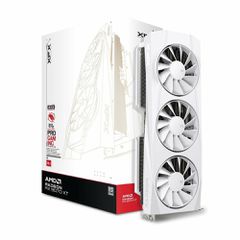 XFX Radeon RX 9070 XT 16GB GDDR6 Quicksilver White