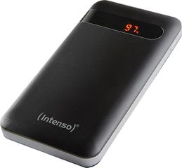 Intenso PD10000 Power Bank 10000mAh με Θύρα USB-A και Θύρα USB-C Quick Charge 3.0 Μαύρο