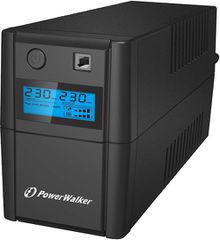 Powerwalker VI 850 SHL FR UPS Line-Interactive 850VA 480W με 2 Schuko Πρίζες