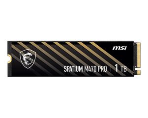 MSI Spatium M470 Pro SSD 1TB M.2 NVMe PCI Express 4.0 S78-440L0J0-P83