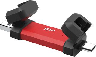 Silicon Power Ds72 250GB USB 3.2 SSD Stick Κόκκινο