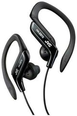 JVC Ακουστικά Ψείρες In Ear HA-EB75 Τύπου Ear Hook Μαύρα