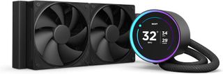 NZXT Kraken Elite 240 (v2) Υδρόψυξη CPU Διπλού Ανεμιστήρα 120mm για Socket AM4/AM5/1700/1200/115x