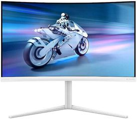 Philips Evnia 32M2C5501 VA HDR Curved Monitor 32" QHD 2560x1440 180Hz Λευκό