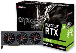 Biostar GeForce RTX 3080 10GB GDDR6X Extreme Gaming GPU VN3816RMT3