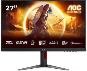 AOC 27G4HA IPS HDR Curved Gaming Monitor 27" FHD 1920x1080 200Hz