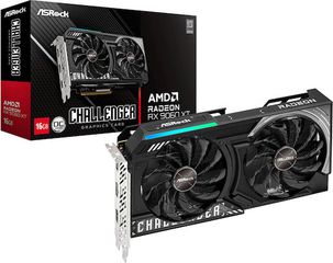 ASRock Radeon RX 9060 XT 16GB GDDR6 Challenger OC GPU 90-GA5QZZ-00UANF