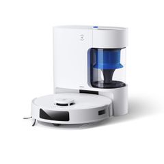 Ecovacs Deebot N20 Plus Σκούπα Ρομπότ για Σκούπισμα & Σφουγγάρισμα με Χαρτογράφηση και Wi-Fi Λευκή