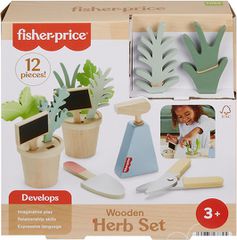 Fisher Price Παιχνίδι Κήπου Herb Set από Ξύλο για 3+ Ετών HXT84