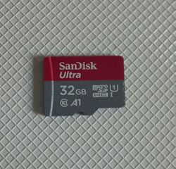 SanDisk Ultra MicroSD 32 GB memory card
