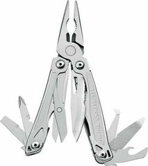 Leatherman Wingman Πολυεργαλείο Ασημί με Λάμα από Ανοξείδωτο Ατσάλι σε Θήκη 832523