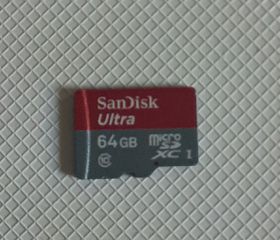 SanDisk Ultra MicroSD 64 GB memory card