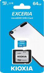 Kioxia microSD 64GB M203 UHS-I U1 adapter Exceria