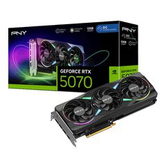 PNY GeForce RTX 5070 12GB GDDR7 ARGB EPIC-X RGB OC Triple Fan