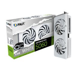 VGA Palit GeForce RTX 5060 8GB White OC