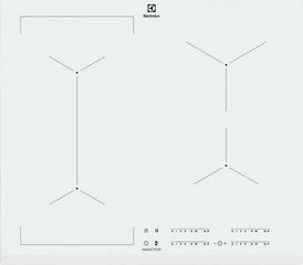 Εστία Επαγωγική Electrolux EIV63440BW 4 Θέσεων με Λειτουργία Κλειδώματος 59x52εκ. Λευκή
