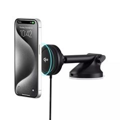 iOttie Velox Qi2 Wireless MagSafe Dash + Windshield Mount Βάση Κινητού Αυτοκινήτου με Μαγνήτη