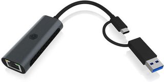 Icy Box IB-LAN301-C3 USB-C Αντάπτορας Δικτύου για Ενσύρματη σύνδεση Ethernet