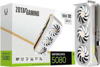 Zotac GeForce RTX 5080 16GB GDDR7 Solid OC White