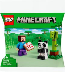 LEGO Minecraft Steve & Baby Panda 30672