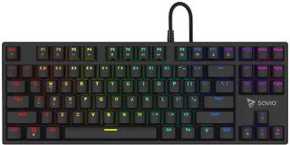 Savio Tempest X2 RGB Gaming Μηχανικό Πληκτρολόγιο Tenkeyless, Outemu Red, RGB φωτισμό (Αγγλικό US)