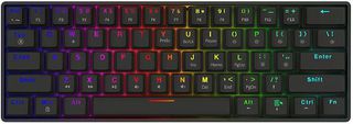 Savio Blackout X2 Gaming Μηχανικό Πληκτρολόγιο 60%, Outemu Blue, RGB φωτισμό (Αγγλικό US)