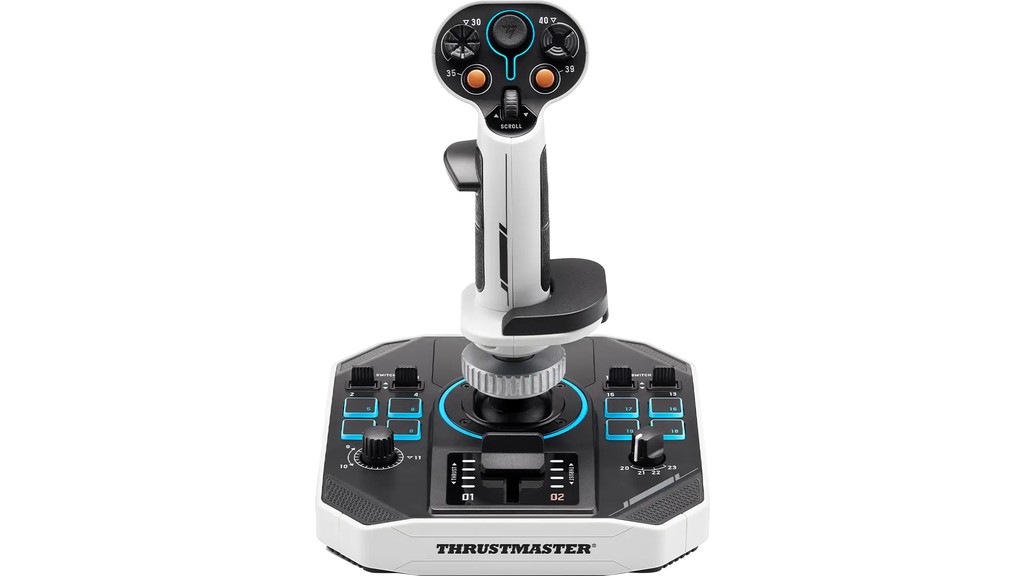 Thrustmaster Sol-r 1 Flightstick Pc Black White 2960920