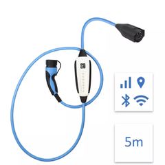 NRGkick 32A 22kW Pure GSM/GPS/SIM Καλώδιο Φόρτισης 5m Type 2 WLAN