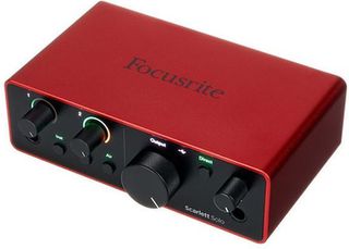 Focusrite Scarlett Solo 4th Gen Εξωτερική Επαγγελματική Κάρτα Ήχου USB για PC