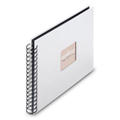Hama 00009846 άλμπουμ φωτογραφιών Λευκό 100 φύλλα 10 x 15 Δέσιμο σπιράλ