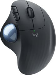 Logitech Ergo M575S Ασύρματο Bluetooth Ποντίκι με Trackball Graphite