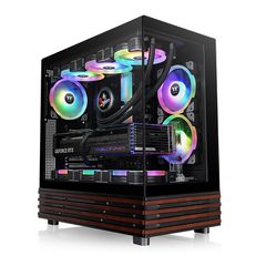 Thermaltake View 270 Plus WS ARGB Κουτί Υπολογιστή Mid Tower, Tempered Glass x2, ATX Black