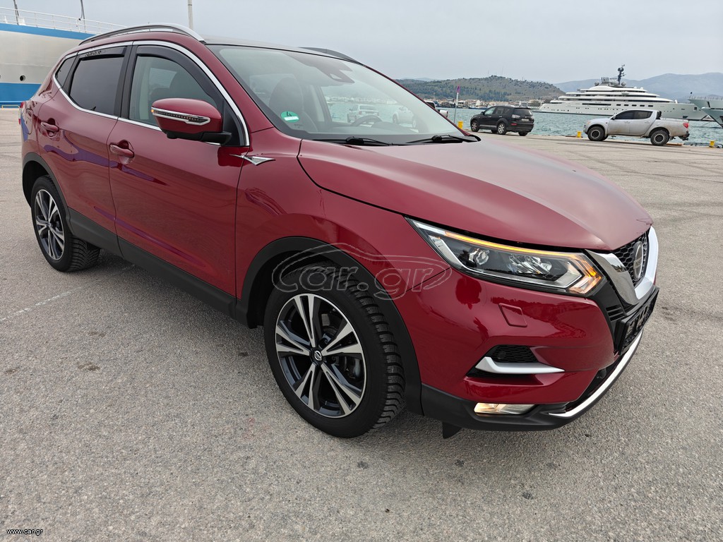 Nissan Qashqai 2018 TEKNA αυτόματο ΟΡΟΦΗ Full/LED CAM360° NAVI  ΔΕΡΜΑ FULL/EXTRA