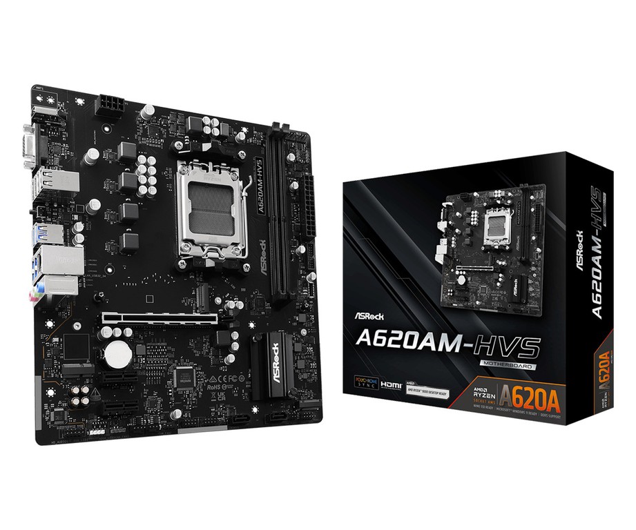 ASROCK A620AM-HVS Micro ATX AMD AM5