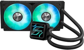 Asus Prime LC 240 ARGB Υδρόψυξη Επεξεργαστή Διπλού Ανεμιστήρα 120mm για Socket AM4/AM5/1700/1200/115x