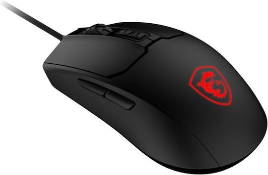 MSI Forge GM100 Gaming Ποντίκι Μαύρο