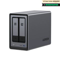 Ugreen DXP2800 NAS Tower με 2 θέσεις για HDD/SSD