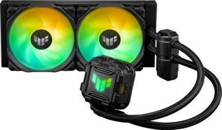 Asus TUF Gaming LC 240 II Υδρόψυξη Επεξεργαστή Διπλού Ανεμιστήρα 120mm για Socket AM4/AM5/1200/115x με ARGB Φωτισμό
