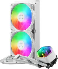 CoolerMaster MasterLiquid 240 Core II Υδρόψυξη Επεξεργαστή Διπλού Ανεμιστήρα 120mm για Socket 1700/1200/115x με ARGB Φωτ