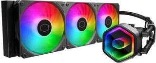 CoolerMaster MasterLiquid 360 Core II Υδρόψυξη Επεξεργαστή Τριπλού Ανεμιστήρα 120mm για Socket 1700/1200/115x με ARGB Φω