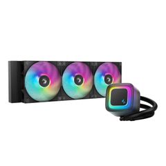 Deepcool LE360 (v2) Υδρόψυξη Επεξεργαστή Τριπλού Ανεμιστήρα 120mm για Socket 1700/1200/115x με RGB Φωτισμό