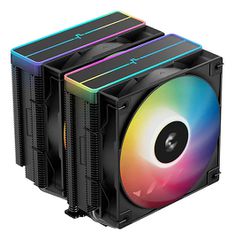 Deepcool AG620 BK ARGB V2 Ψύκτρα Επεξεργαστή Διπλού Ανεμιστήρα για Socket AM4/AM5/1200/115x/1700