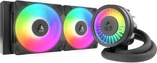 Arctic Freezer III Pro 240 Υδρόψυξη Επεξεργαστή Διπλού Ανεμιστήρα 120mm για Socket AM4/AM5/1700 με ARGB Φωτισμό
