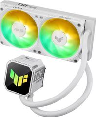 Asus TUF Gaming LC III 240 Υδρόψυξη Επεξεργαστή 120mm για Socket AM4/AM5/1700/1200 με ARGB Φωτισμό Λευκή