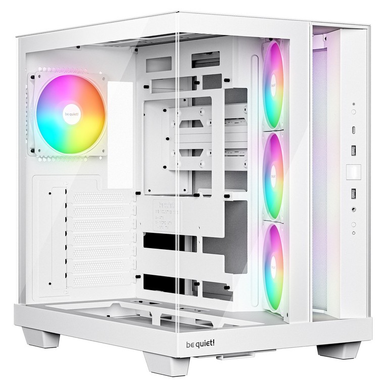be quiet! Light Base 500 LX ARGB Midi Tower Case - White