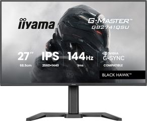 iiyama G-Master GB2741QSU-B1 Black Hawk Monitor 27" QHD, IPS 144Hz