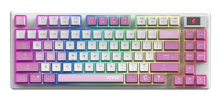MSI Forge GK600 TKL W Violet US Gaming Keyboard
