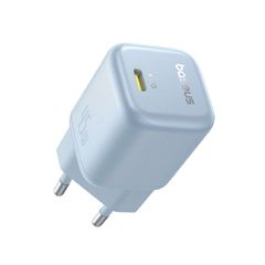 Baseus PicoGo Φορτιστής Χωρίς Καλώδιο GaN, USB-C 45W Power Delivery, Quick Charge 3.0, SuperCharge Galaxy Blue