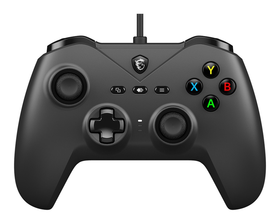 MSI FORCE GC200 Gaming Controller USB Gamepad Android, PC Μαύρο